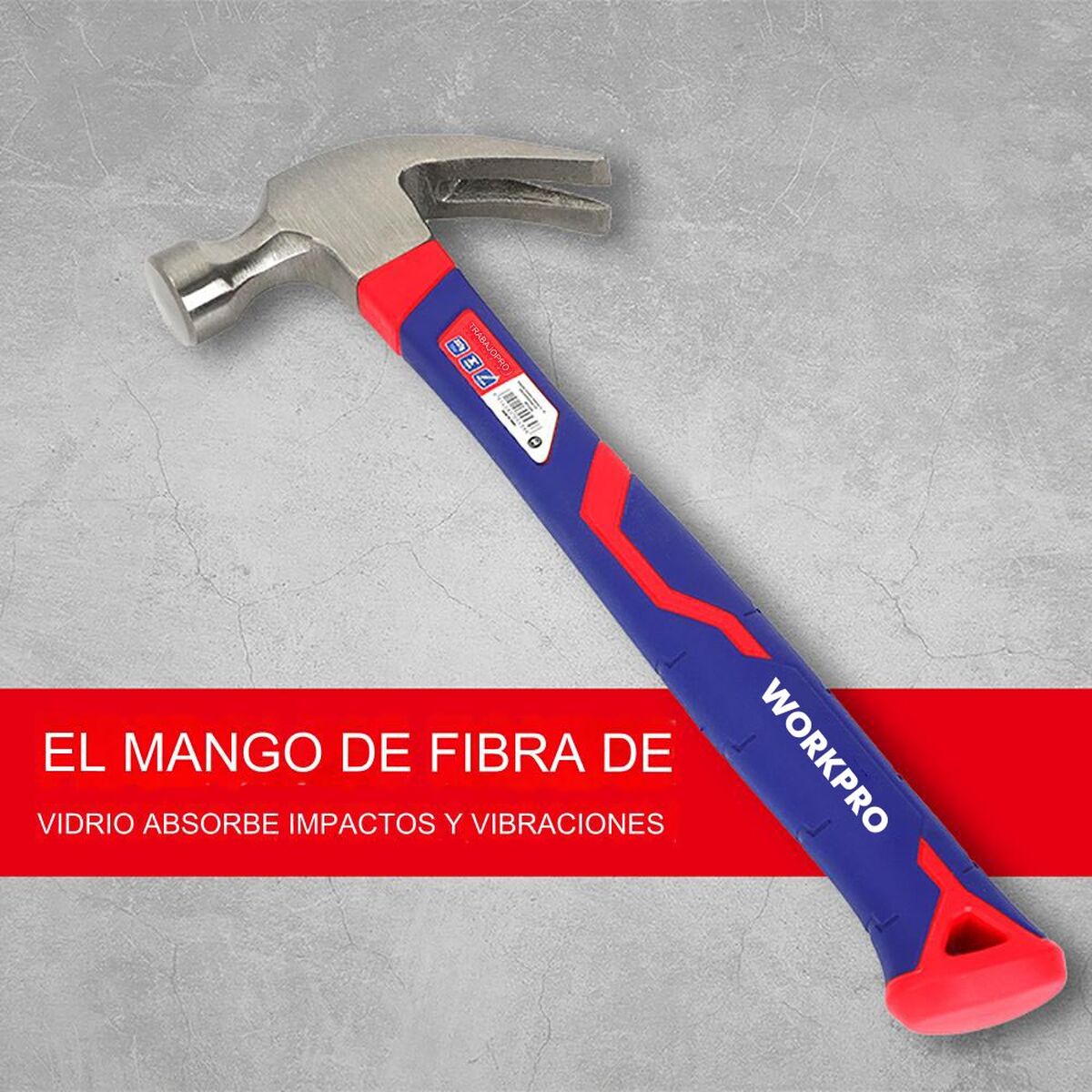 Młot ciesielski Workpro 450 g Stolarstwo